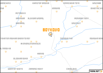 map of Boykovo