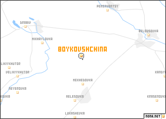 map of Boykovshchina