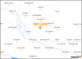 map of Boyluca