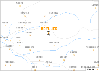 map of Boyluca