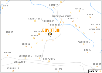 map of Boynton