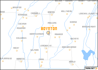 map of Boynton