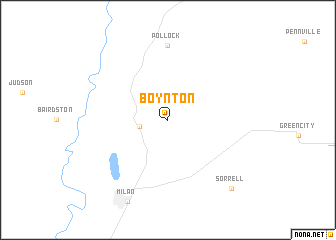 map of Boynton