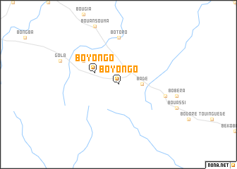 map of Boyongo