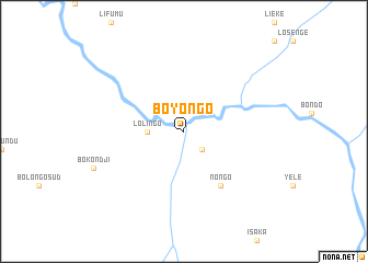 map of Boyongo