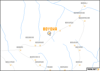 map of Boyowa