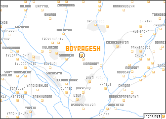 map of Boyragesh