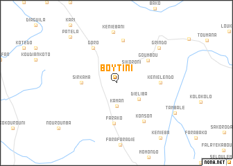 map of Boytini