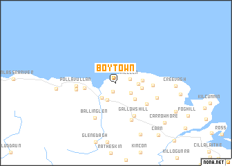 map of Boytown