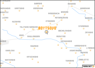 map of Boytsovo