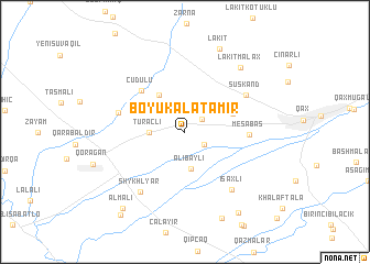 map of Böyük Alatǝmir