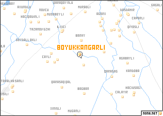 map of Böyük Kǝngǝrli