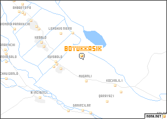 map of Böyük Kǝsik