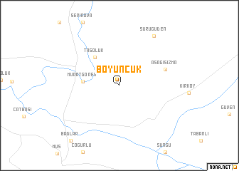 map of Boyuncuk