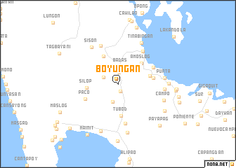 map of Boyungan