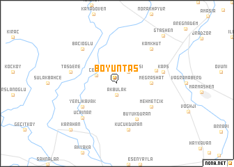 map of Boyuntaş