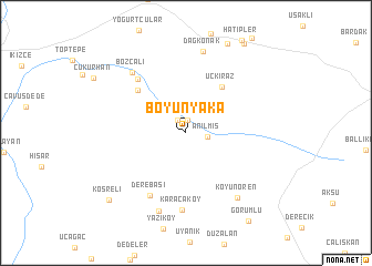 map of Boyunyaka