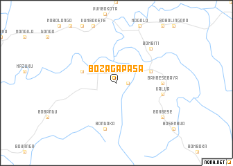 map of Bozagapasa