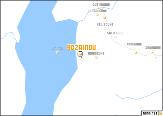 map of Bozainou