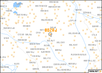 map of Bozaj