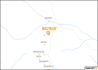 map of Bozaka