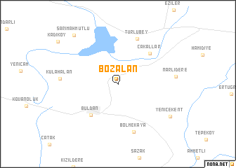 map of Bozalan