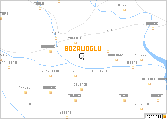 map of Bozalioğlu