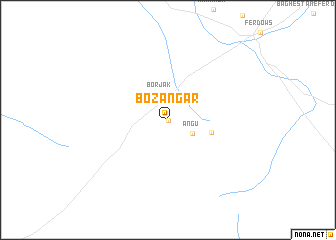 map of Bozangar