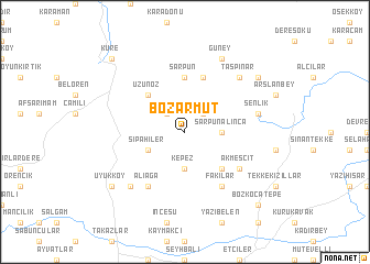 map of Bozarmut