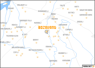 map of Bozavand