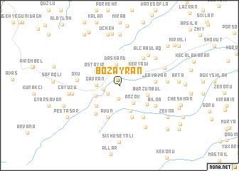 map of Bozayran