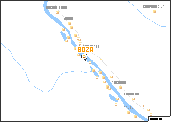 map of Boza