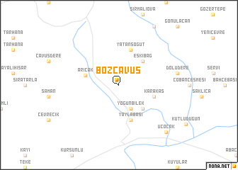 map of Bozçavuş