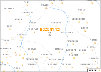 map of Bozcayazı