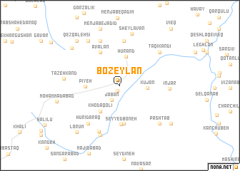 map of Bozeylān