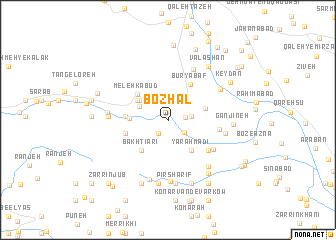 map of Bozhal