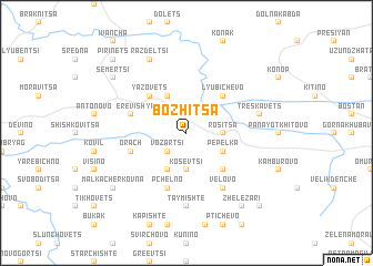 map of Bozhitsa