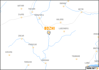 map of Bozhi