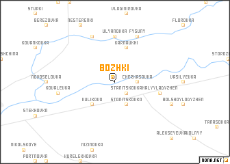 map of Bozhki