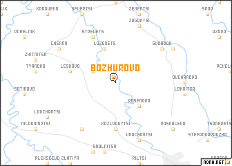 map of Bozhurovo