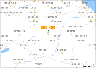 map of Bozikás