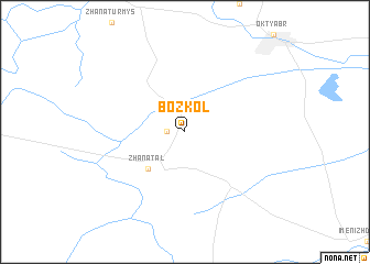 map of Bozkolʼ