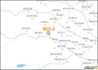 map of Bozlu