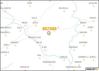 map of Bozoba