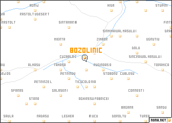 map of Bozolinic