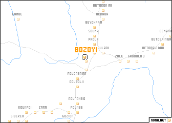 map of Bozoy I