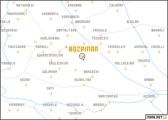 map of Bozpınar