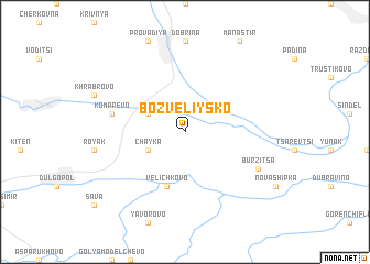 map of Bozveliysko