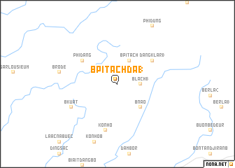 map of B\