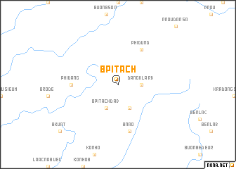 map of B\